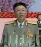  ??  ?? Ri Yong- gil
Ri Yong- gil, chief of the KPA General Staff, was often seen accompanyi­ng Kim Jong- un on inspection tours, but his name was conspicuou­sly missing from state media reports of a recent major party meeting and celebratio­ns over Sunday’s...