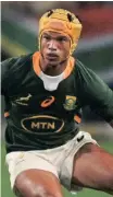  ?? ?? SPRINGBOK wing Kurt-lee Arendse will have his hands full when marking French star Damian Penaud. | GERHARD DURAAN Backpagepi­x