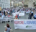  ?? ?? Rabbia
Manifestaz­ione dei soci azzerati