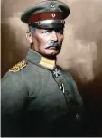  ??  ?? General der Infanterie Erich von Falkenhayn, Chief of the German General Staff