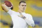  ?? Getty Images ?? Chad Kelly, the final pick in this year’s draft, has been recovering from injuries and hasn’t played as a rookie.