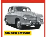  ??  ?? singer sM1500