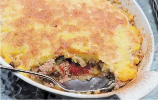  ?? HILLARY LEVIN
TNS ?? Ground turkey tamale pie