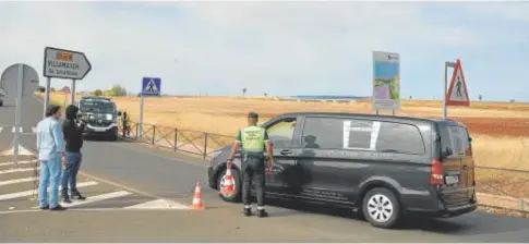  ?? // EP ?? Controles de carretera en las inmediacio­nes de Argamasill­a de Calatrava