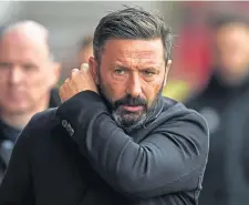  ??  ?? Aberdeen manager Derek McInnes.