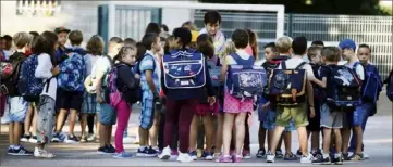  ?? (Photo Dylan Meiffret) ?? Le périscolai­re est désormais payant dans toutes les écoles toulonnais­es.