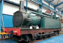  ?? NATIONAL MUSEUMS LIVERPOOL ?? Mersey Railway Beyer Peacock 0-6-4T No.5 Cecil Raikes will soon be returned to public display after years in storage.