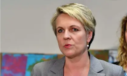  ?? Photograph: Darren England/AAP ?? Labor’s Tanya Plibersek has welcomed the fact the Morrison government has restored funding for Catholic and independen­t schools.