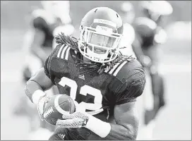  ?? ROGELIO V. SOLIS/ASSOCIATED PRESS ?? Mississipp­i State junior running back Ashton Shumpert is listed as the team’s starter for Saturday’s road game against Southern Miss. He ran for 274 yards and two touchdowns last season.