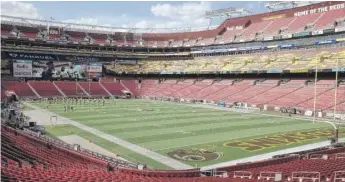  ?? AP ?? FedEx, which owns the naming rights to the Redskins’ stadium, has asked the team to change its nickname.