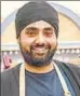  ?? BBC ?? Rav Bansal participat­ing in “The Great British Bake Off”.