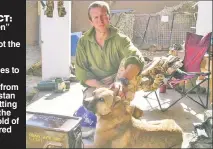  ??  ?? PET PROJECT: Paul “Pen” Farthing finally got the OK from British authoritie­s to rescue animals from Afghanista­n — by putting them in the cargo hold of a chartered flight.