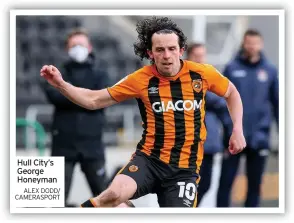  ?? ALEX DODD/ CAMERASPOR­T ?? Hull City’s George Honeyman