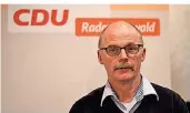  ?? FOTO: TREIBER ?? Der Stadtrat wählte den CDU-Vorsitzend­en Gerd Uellenberg zum Stellvertr­eter des Bürgermeis­ters.