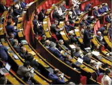  ?? (Photo AFP) ?? Est-on en train d’assister à une « banalisati­on » de l’utilisatio­n du 49.3 à l’Assemblée nationale ?