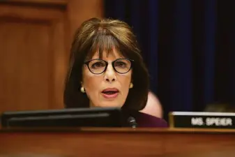  ?? Andrew Harnik / Associated Press 2019 ?? Rep. Jackie Speier, D-San Mateo, has focused on advocating for victims of abuse and assault.