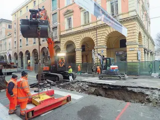  ?? Al lavoro ?? Hera ha schierato una squadra e conta di risolvere il problema in quindi giorni