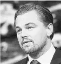  ?? Christophe Morin / Bloo
mberg ?? Actor Leonardo DiCaprio has made a point of speaking out on climate change.