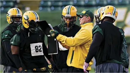  ?? Codie MCLaChLan ?? Edmonton’s linebacker­s coach Phillip Lolley believes the Eskimos have landed through free agent signings earlier this week the players they need to field a solid defence next season.