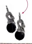  ??  ?? From her evening gowns to her baubles, Emily fills her closet with pretty yet practical pieces. She’d love these ornamental earrings by Lanvin and lace clutch by Jimmy Choo ELEGANT TOUCH