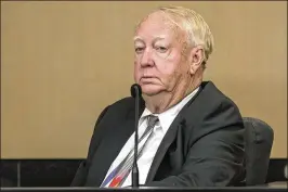  ?? LANNIS WATERS / THE PALM BEACH POST ?? Gary Goodin, Skip Scandirito’s friend, took the stand Friday. He said he thought it wasn’t like his friend, who he had known since second grade, to text him like he did the day before they were supposed to watch basketball.