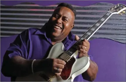  ?? COURTESY PHOTO ?? Saginaw artist Larry Mccray brings the Blues back to St. Louis for an April 1show at The Gem Theatre.