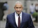  ?? SETH WENIG — THE ASSOCIATED PRESS FILE ?? Alain Kaloyeros, a former president of the State University of New York’s Polytechni­c Institute, arrives to federal court in New York.