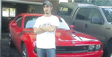  ??  ?? A 27-year-old Vincent Cheslock died when the Honda SUV he was travelling in ran into a hydro pole on Saturday just after 2:30 a.m.