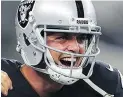  ??  ?? DEREK CARR