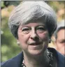  ??  ?? THERESA MAY: Fighting to stave off collapse after disastrous election performanc­e.