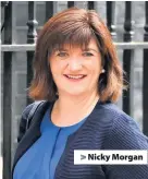  ??  ?? > Nicky Morgan