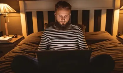  ?? Photograph: Wavebreak Media ltd/Alamy Stock Photo/Alamy Stock Photo ?? ‘Jogging the laptop and revealing a shameful glimpse of pillow will immediatel­y give yourself away as someone who is comfortabl­e letting Colin from accounts see where you sleep.’