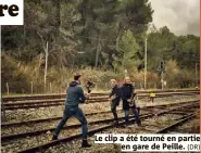  ?? (DR) ?? Le clip a été tourné en partie en gare de Peille.