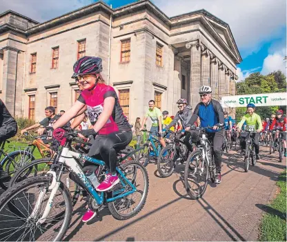  ?? Picture: Steve MacDougall. ?? Popular: The Dundee Cyclathon has grown in stature over the years.