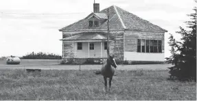  ?? WILL POPE/NATIONAL PARK SERVICE ?? The schoolhous­e is one of five buildings making up Nicodemus National Historic Site. Others include churches and the township hall.