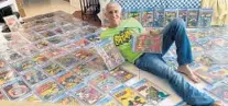  ?? HERITAGE AUCTIONS/COURTESY ?? Boca Raton’s Randy Lawrence is auctioning off his famous Batman comic book collection that was stolen almost two years ago. The online auction goes through Sunday.