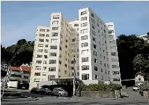  ?? ?? The Wharenui Apartments are nominated for a heritage listing, though the building’s owner is opposed.