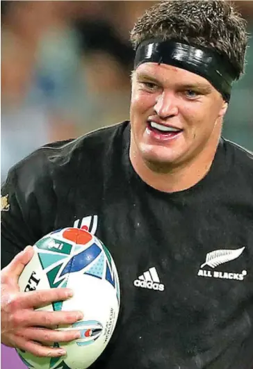  ?? Photo: Planet Rugby ?? All Blacks loose forward Scott Barrett gets the nod to start ahead of Sam Cane in tomorrow’s Rugby World Cup semi-final against England at Yokohama, Japan on October 23, 2019.