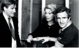  ??  ?? Gérard Depardieu, Catherine Deneuve et François Truffaut sur le tournage du « Dernier Métro » (1980).