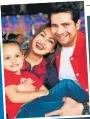  ?? PHOTOS: FACEBOOK AND INSTAGRAM ?? Karan Mehra; (inset) with Nisha Rawal and son Kavish