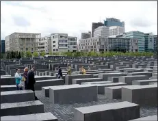  ?? Rick Steves’ Europe ?? Somber and gray, the Memorial to the Murdered Jews of Europe is an essential stop for Berlin sightseein­g.