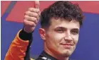  ?? ?? ▲ Max Verstappen was pushed all the way by Lando Norris at Imola