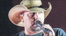  ?? [AMY HARRIS/INVISION] ?? Jason Aldean gave a heartfelt performanc­e in Value City Arena.