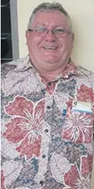  ??  ?? Outrigger Fiji Beach Resort general manager Peter Hopgood.