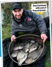  ?? ?? Dave Eastwood with a net of Peacock bream.