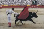  ?? GETTY IMAGES ?? Spain’s government has scrapped its national bullfighti­ng prize ahead of the country’s most important bullfighti­ng festival, San Isidro.