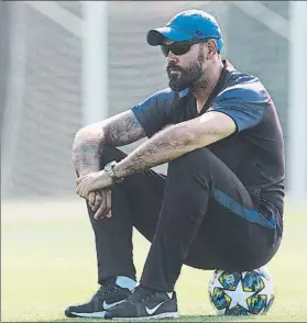  ?? FOTO: PERE PUNTÍ ?? Víctor Valdés
El entrenador del Horta siempre ha sido un ganador nato