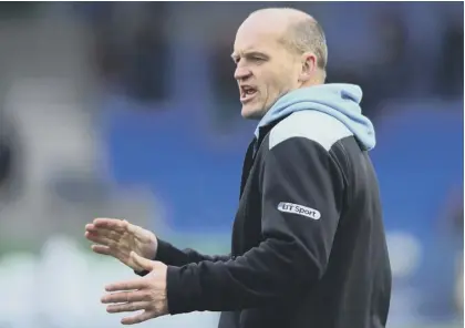  ??  ?? 2 Glasgow Warriors head coach Gregor Townsend conceded that Ulster were the better team, but was pleased with the way his young players stood up to the challenge.