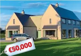  ?? ?? €50,000
A whole new ball game: This new-build six-bedroom home has its own gym and is situated in Shanagolde­n, Co. Limerick