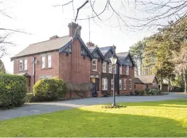  ??  ?? Knockmount, at Dublin Road, Drogheda is a mock-Tudor house with an ecclesiast­ical past